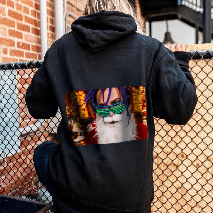 West Coast Santa Claus Christmas Theme Hoodie2