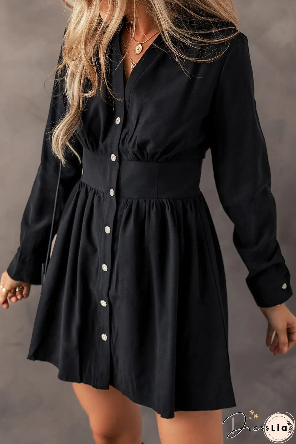 Flared Mini Dress