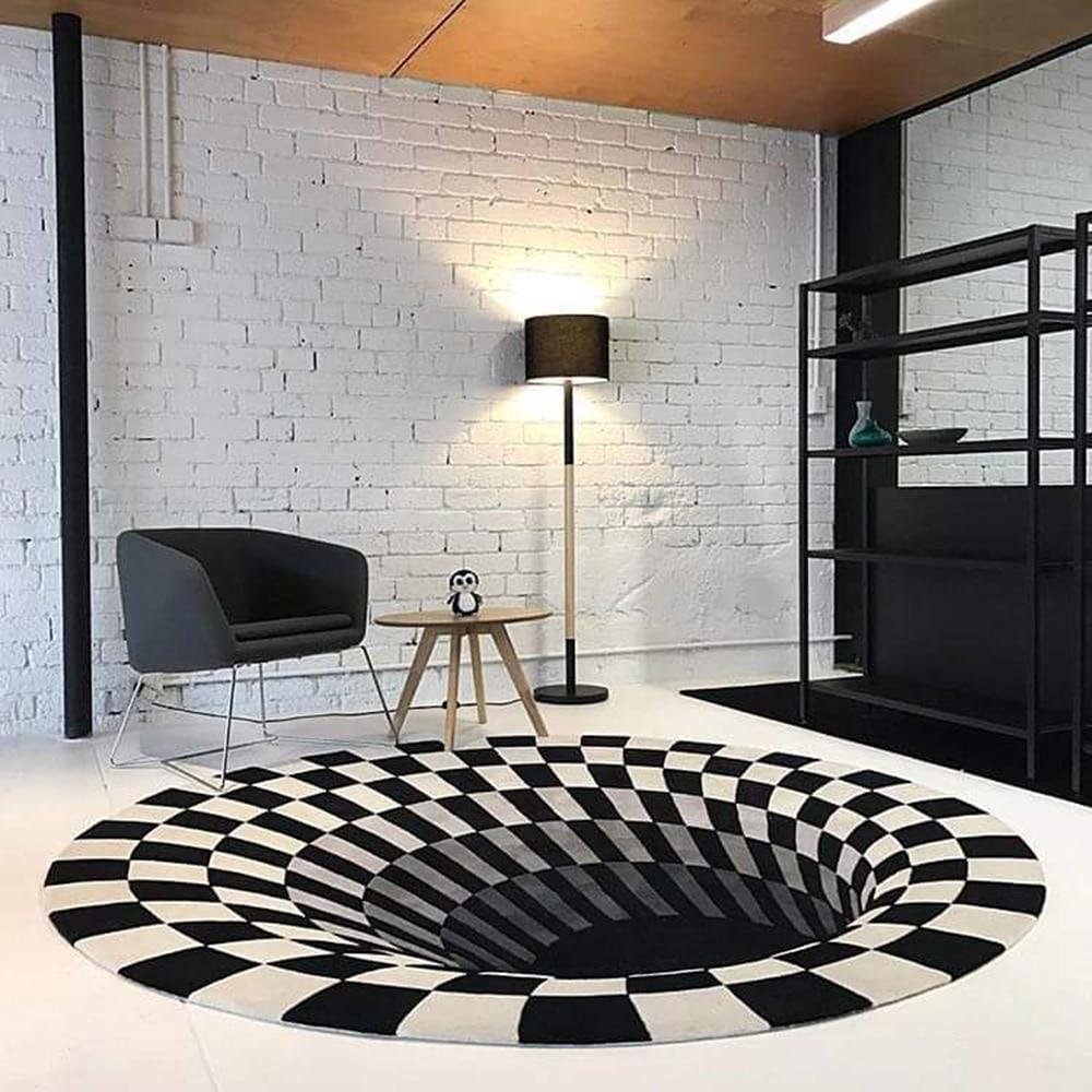 3D Illusion Rug Carpet