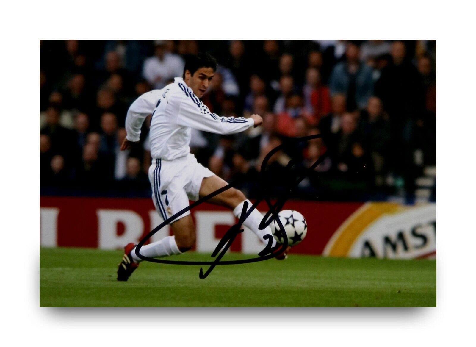 Raul González Blanco Signed 6x4 Photo Poster painting Real Madrid Autograph Memorabilia + COA