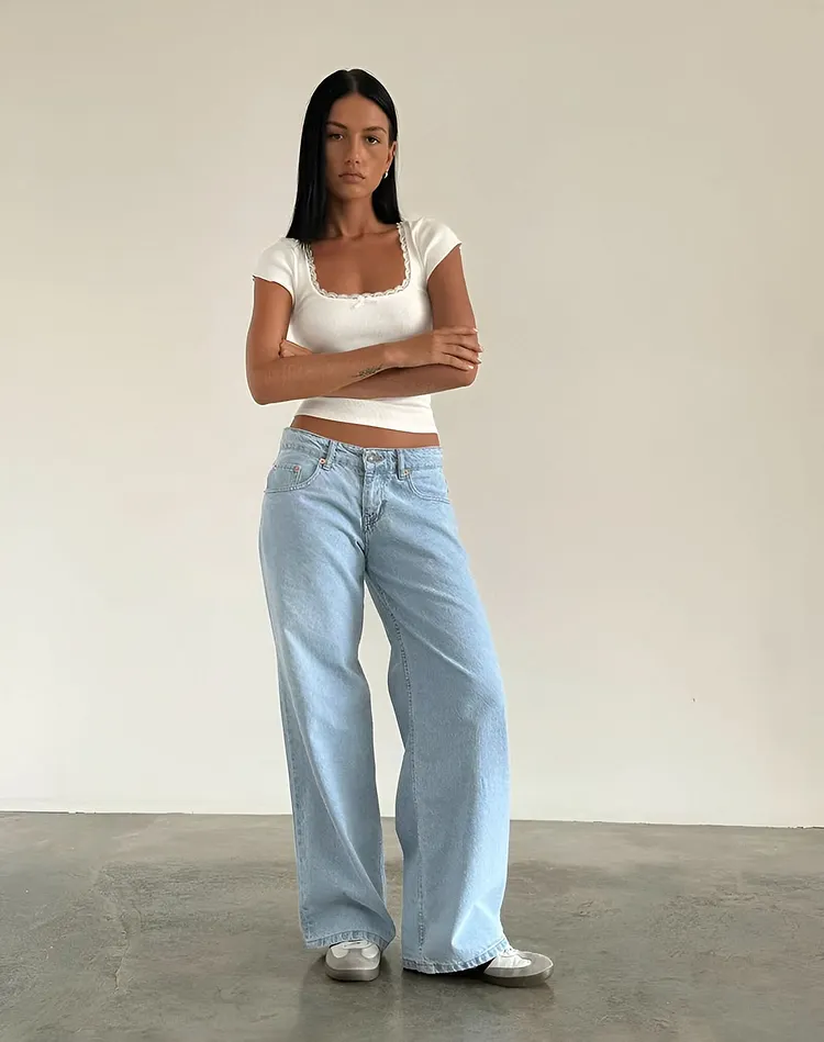 AMY | LOW-RISE JEANS