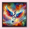 Colorful Notes-11CT Stamped Cross Stitch 40*40cm/15.75*15.75in tapestrymarket