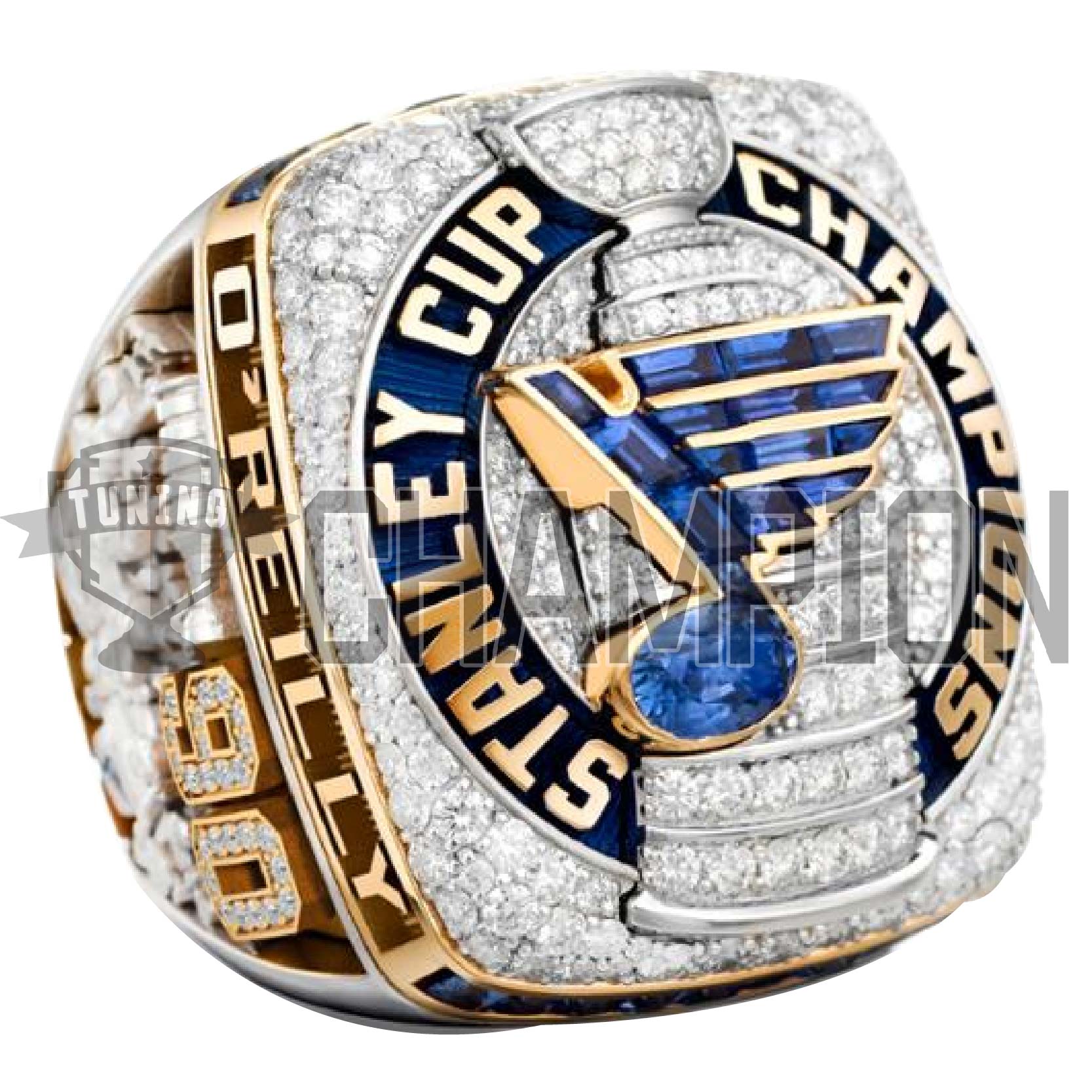 Wincraft St. Louis Blues Stanley Cup Champions Key Ring