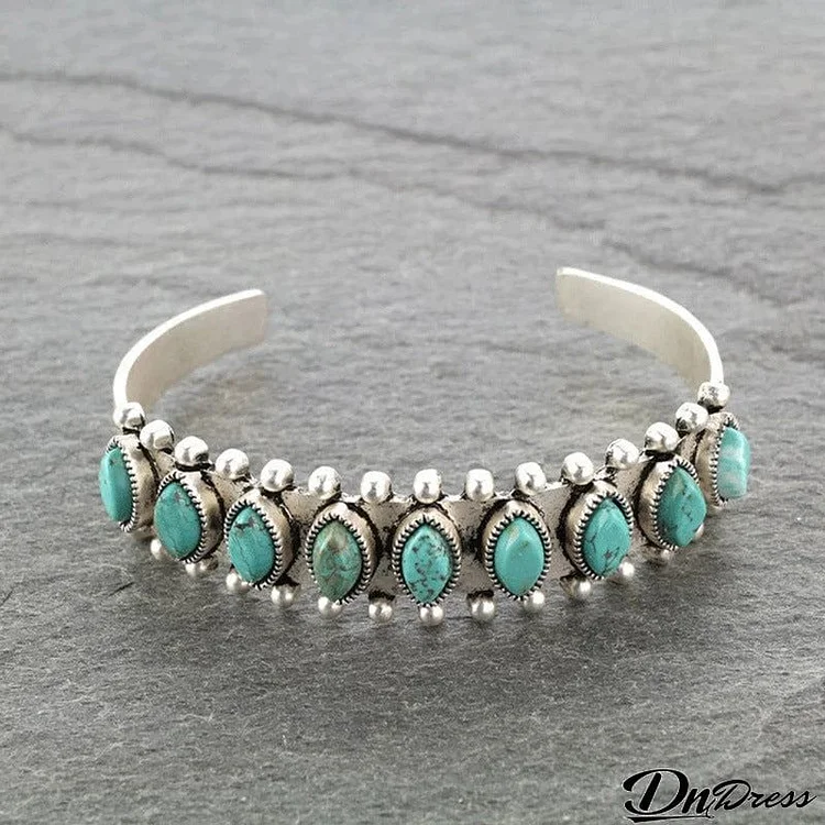 Turquoise Open Bracelet