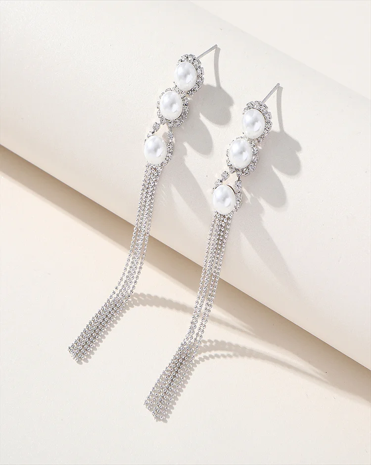 Fringe Party Drop Earrings