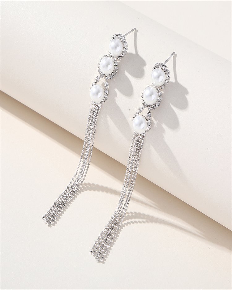 Fringe Party Drop Earrings