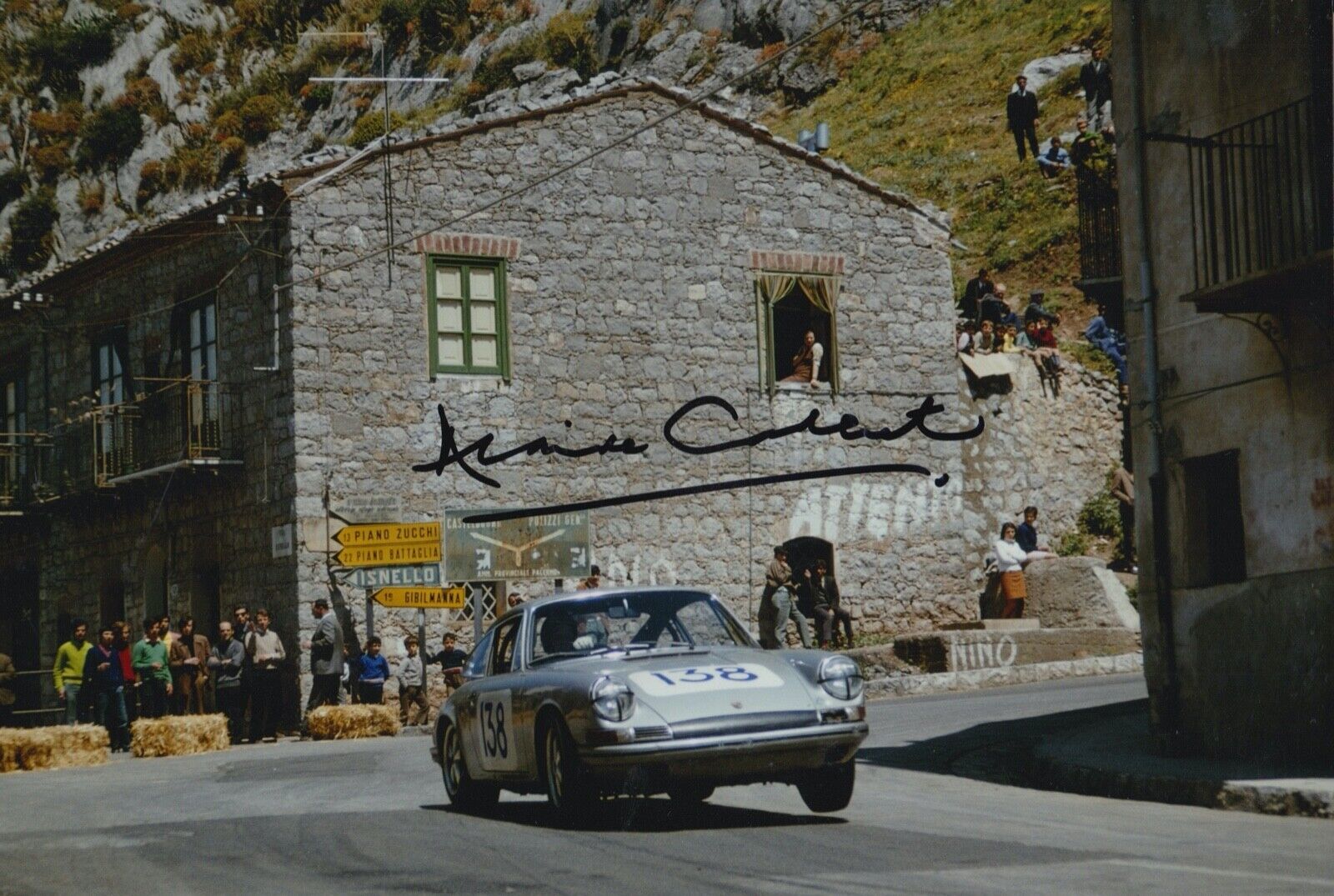 Alain de Cadenet Hand Signed 12x8 Photo Poster painting - Le Mans Autograph - Porsche 1.