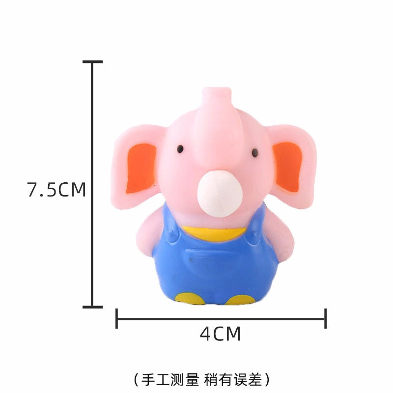 Squishy Toy Christmas Animal Santa Claus Snowman PVC TPR Toys