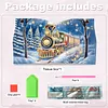(25cm)Winter Steam Train DIY Diamond Painting PU Tissue Holder Box