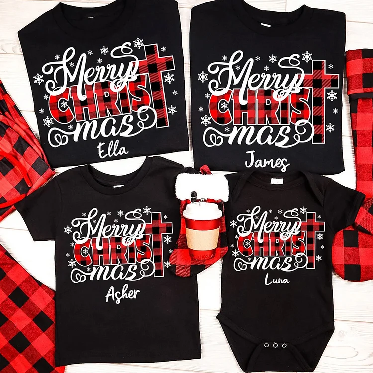 Merry Christ Mas Family Matching Shirts