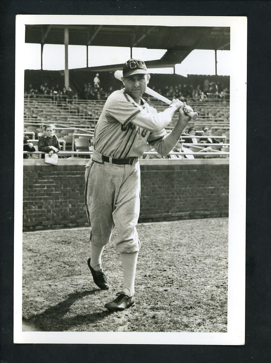 Bill Knickerbocker 1941 Press Original Photo Poster painting Chicago White Sox