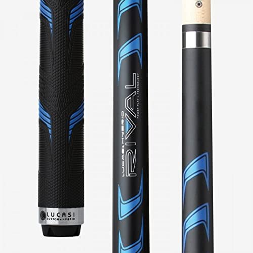Lucasi Rival Series Pool Cue with Zero Flex Slim® Technology Shaft and Kamui Pro Soft Tip