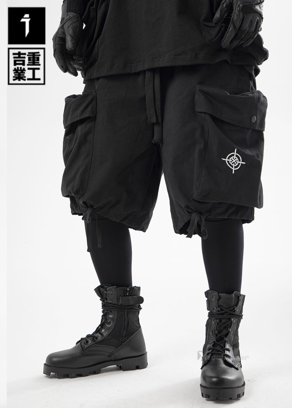Crosshair Shorts JIYE HEAVY INDUSTRY techwear-x