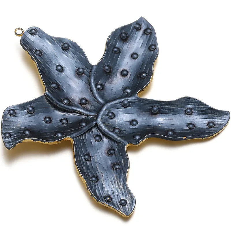 5 PCS/Package 60*60mm Hole 2~2.9mm 304 Stainless Steel Flower Pendant