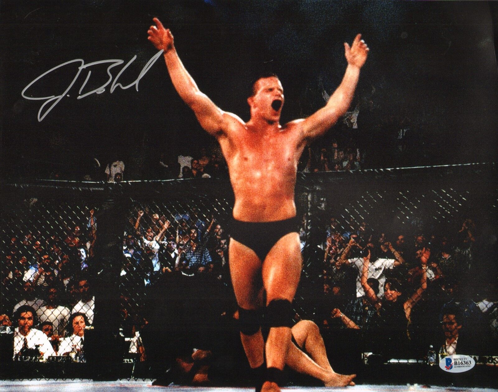 Jerry Bohlander Signed UFC 12 11x14 Photo Poster painting BAS Beckett COA Picture Autograph 16 8