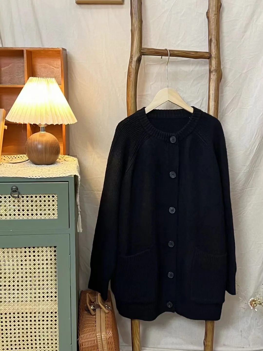 Chicfifth Sweater Women Winter Long Sleeve High Quality Autumn Vintage Top Knitted Cardigan