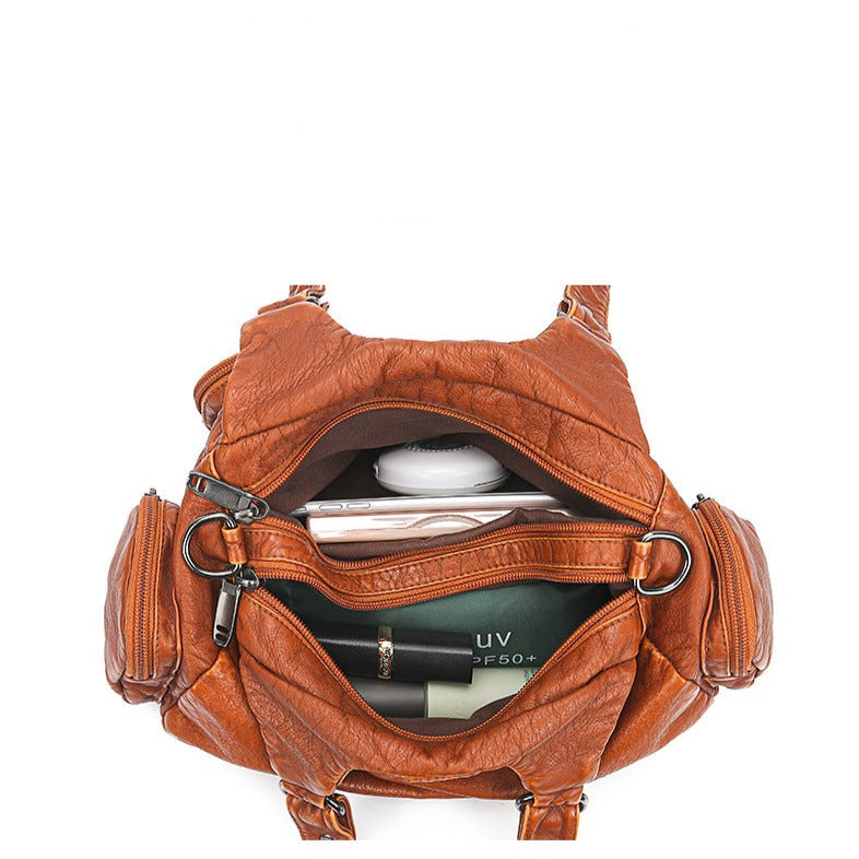 Vintage Studded Utility Baggy Bag