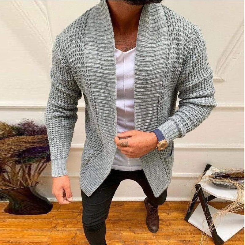 Men's Casual knitted jacket