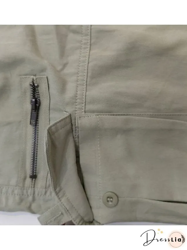 Contemporary Black Cargo Pants