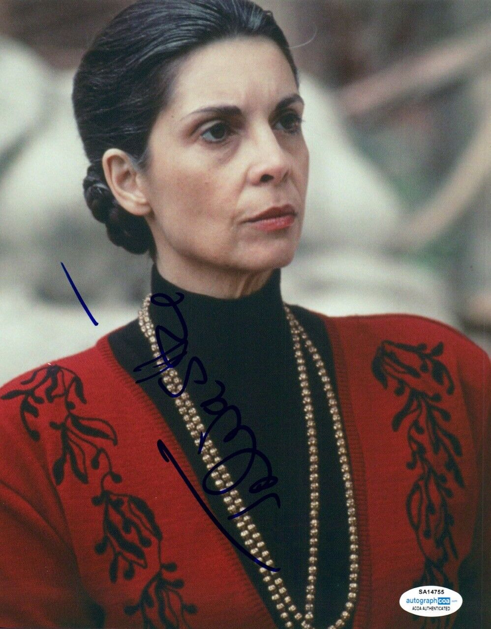 Talia Shire Signed Autographed 8x10 Photo Poster painting The Godfather Actress ACOA