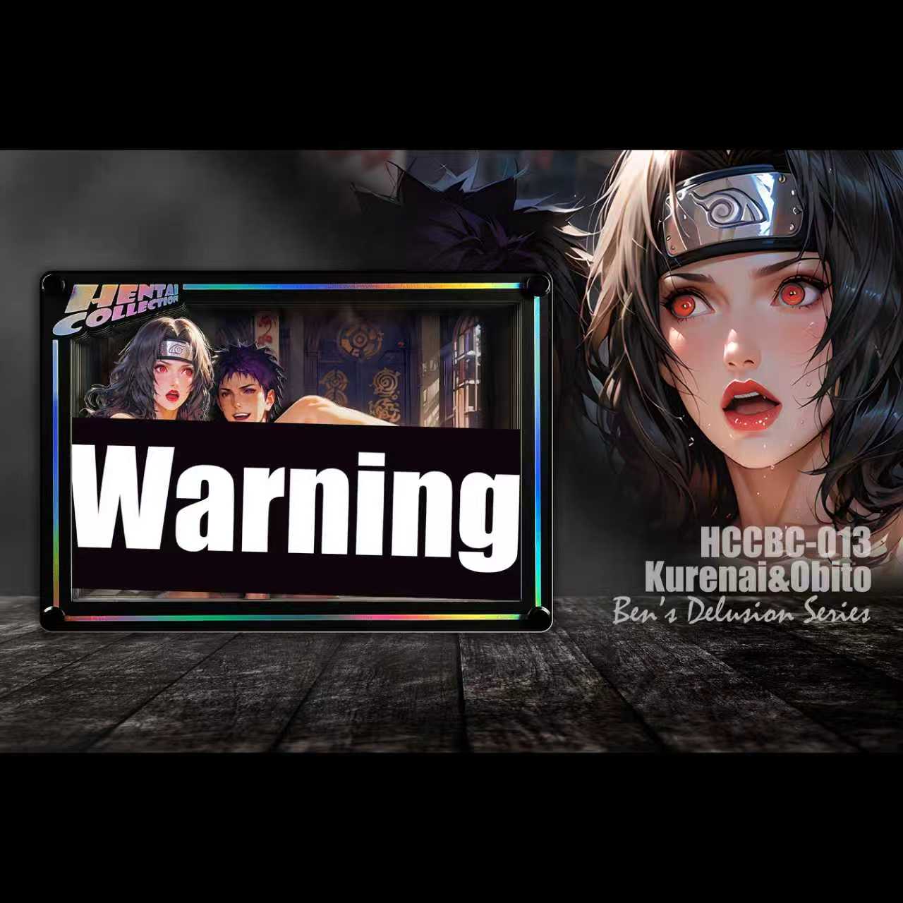 B&W Studio - Kurenai Yuhi X Obito Uchiha Ben's Delusion World Series Desktop Decor Card #13 Naruto-