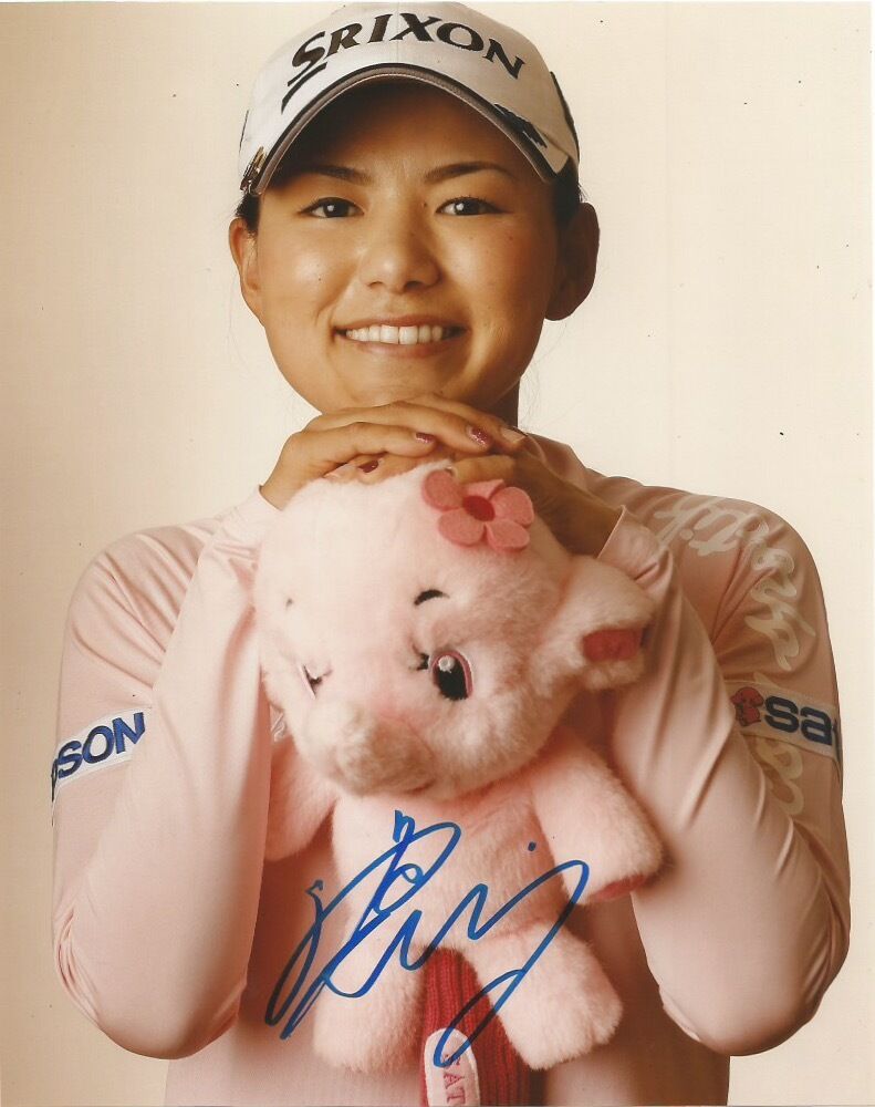 LPGA Sakura Yokomine Autographed Signed 8x10 Photo Poster painting COA AA