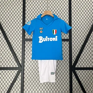 1987/1988 Retro Napoli Home Soccer Jersey 1:1 Thai Quality Kids Size