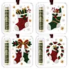 4Pcs Christmas DIY Diamond Painting Clear Acrylic Ornaments Cash Slot