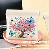 Diamond Painting Flower Tree and Butterfly PU Storage Bag Coin Purse