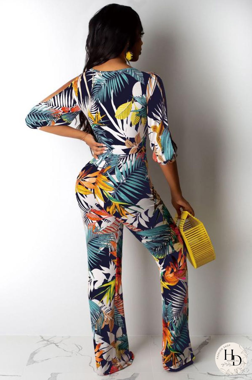 Coffee Sexy Fashion Asymmetrical Hollow bandage Polyester Sleeveless Slip Jumpsuits