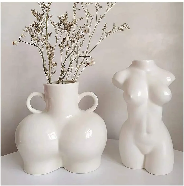 【Buy More Save More】Body Vase Modern Chic Decor