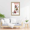 Owl Stocking -16CT Stamped Cross Stitch Kit(30*44cm)