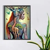Diamond Painting -DIY Round Drill Girl