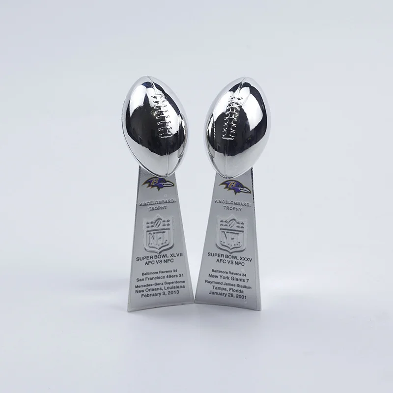 Baltimore Ravens Super Bowl Ring Set (2001, 2013) - Premium Series