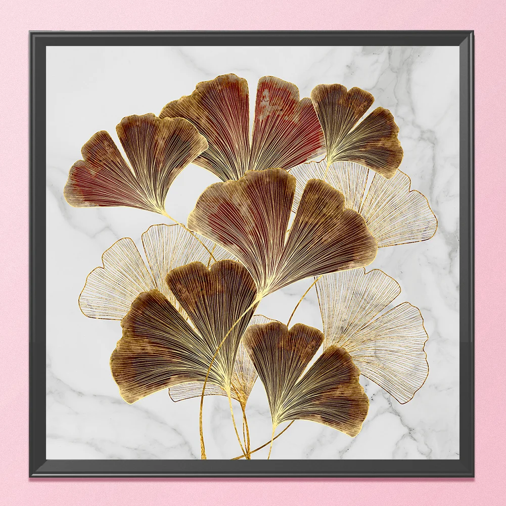 11ct Stamped Cross Stitch - Ginkgo biloba(60*60cm)