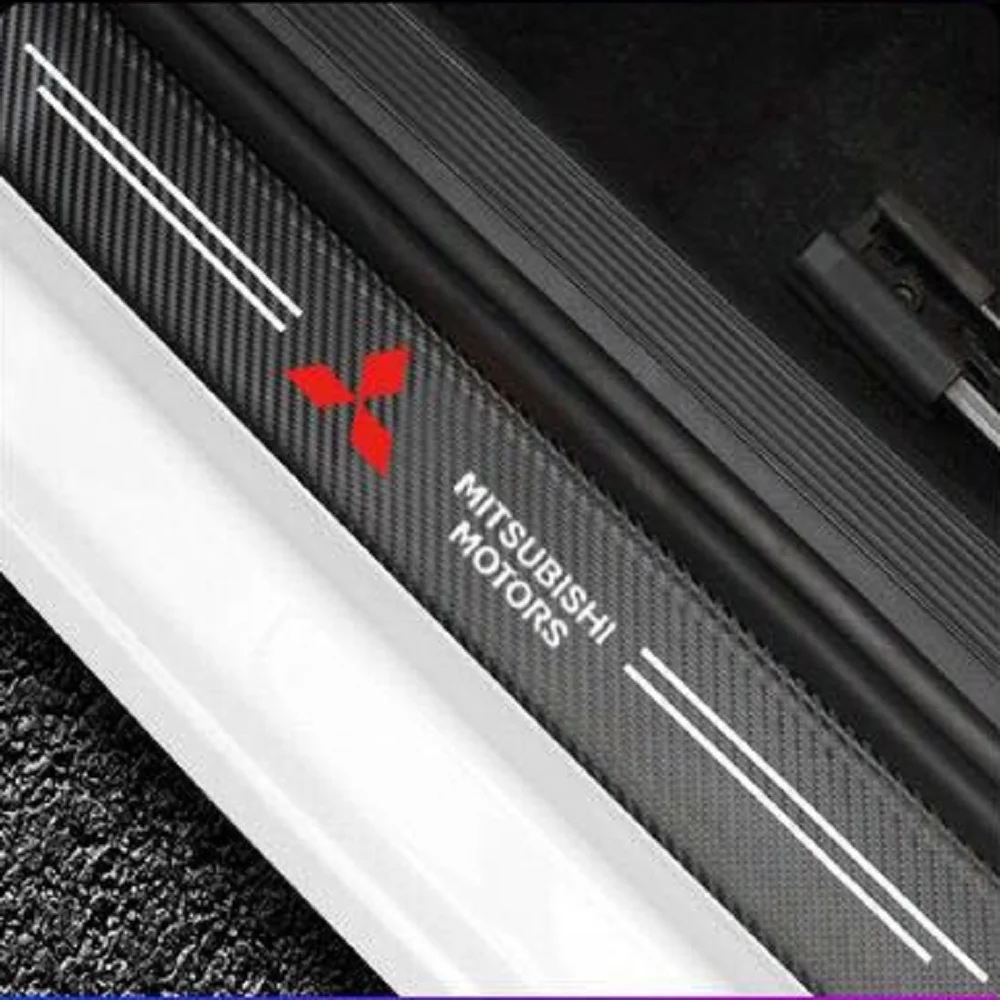 Carbon Fiber Car Threshold Sticker (4PCS)