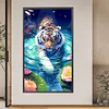 (40*70cm)Tiger - Square AB Drill Diamond Painting