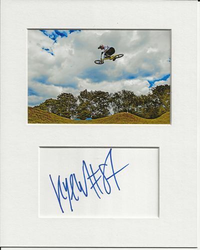 Kye Whyte bmx signed genuine authentic autograph signature and Photo Poster painting display COA