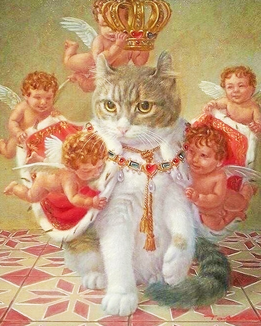 

Prince Meow – Paint By Numbers - 40*50CM, 501 Original