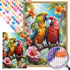 (40*60cm)Parrot - Round AB Drill Diamond Painting