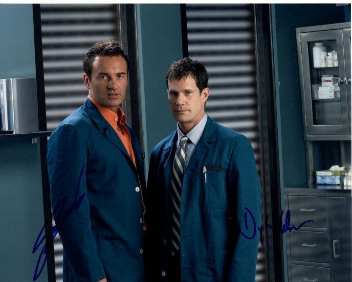 JULIAN MCMAHON and DYLAN WALSH signed autographed NIP/TUCK Photo Poster painting