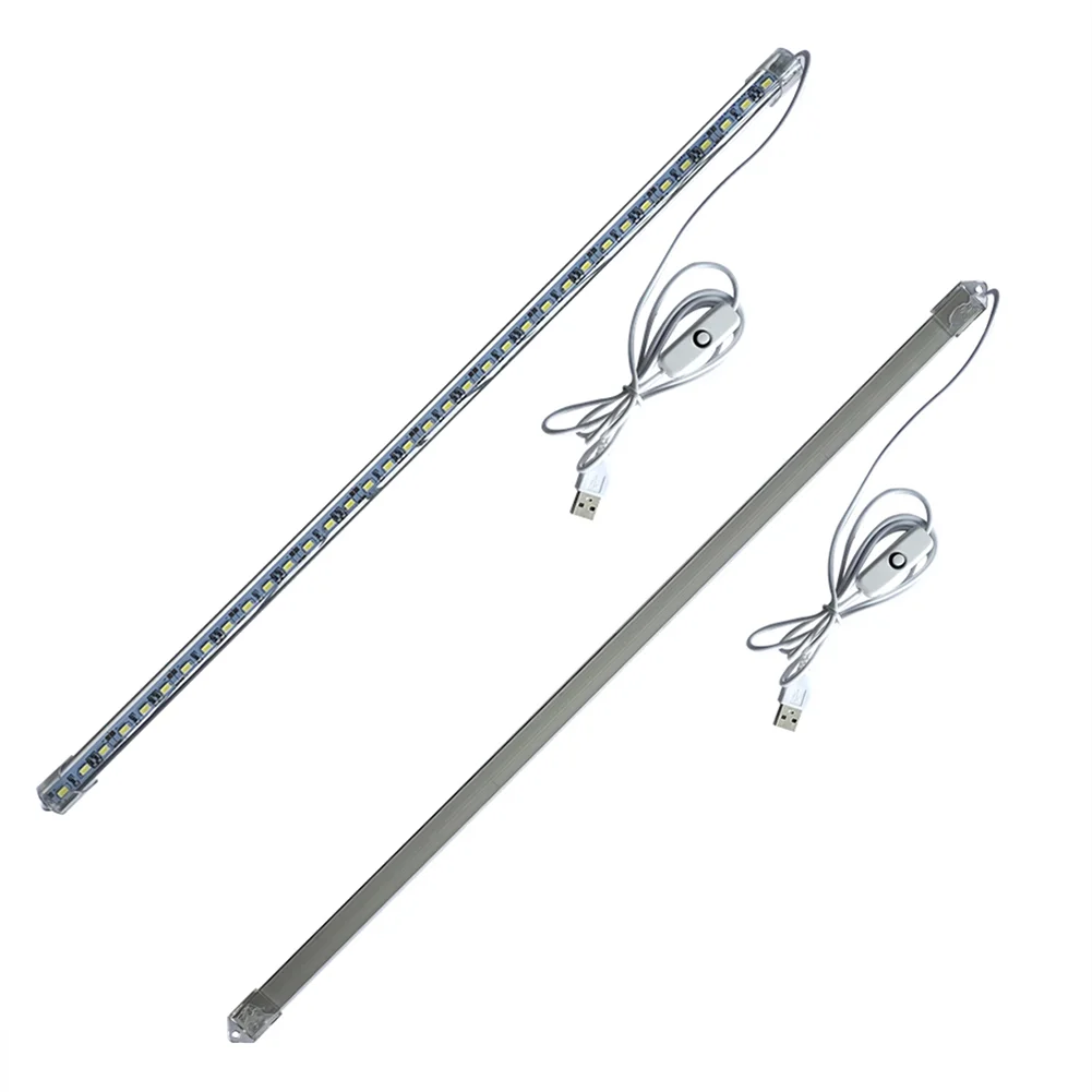 50cm LED Under Cabinet Night Light Bedroom Wardrobe Closet Lamp (A White)