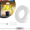 Full Spectrum Ceiling Grow Light 3/9/12H Timer LED Plant Light for Indoor Plants