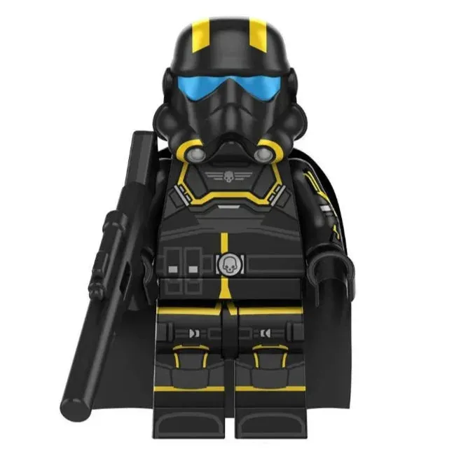 SEAF Soldier Custom Helldivers Video Game Minifigure Minifigure Bricks monstertoys