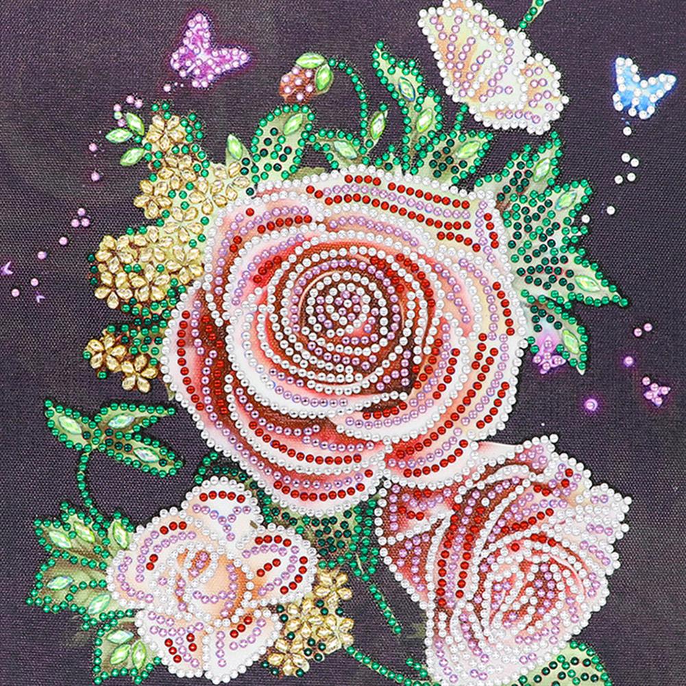 

Flower - Special Shaped Diamond Painting - 30*30CM, 501 Original