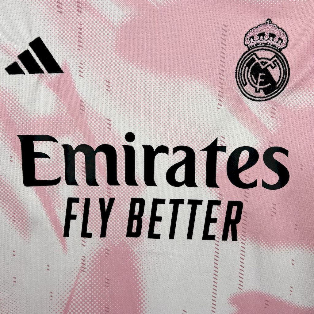 24/25 Football Shirt Real Madrid Special Edition Pink Thai quality