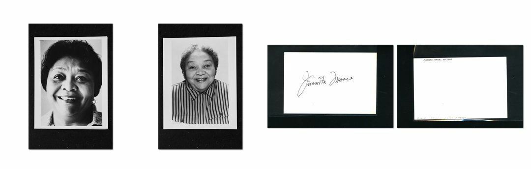 Juanita Moore - Signed Autograph and Headshot Photo Poster painting set - Imitation of Life