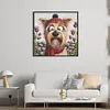 Dog-14CT Stamped Cross Stitch Egyptian Cotton 65*65cm/25.59*25.59in(Big Size) tapestrymarket