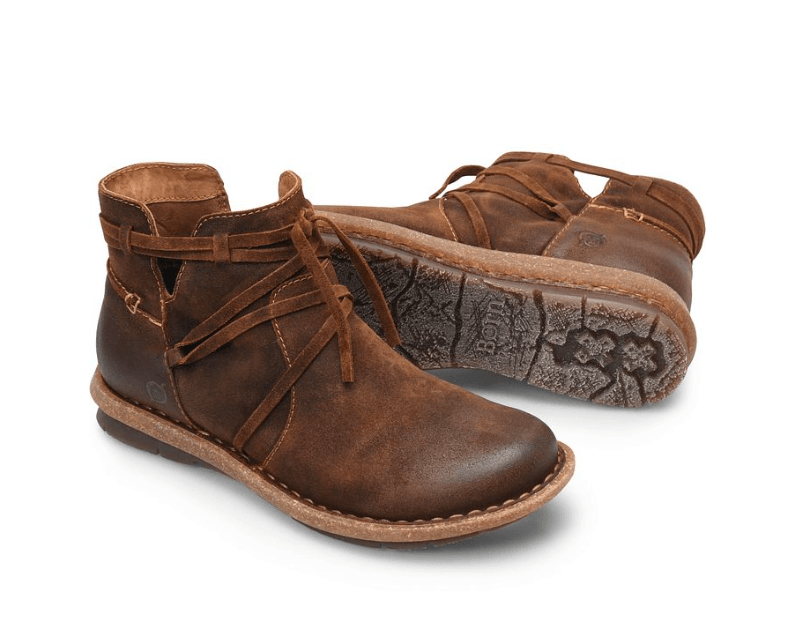 Born Women's Tarkiln Brown Natural Bootie F59106