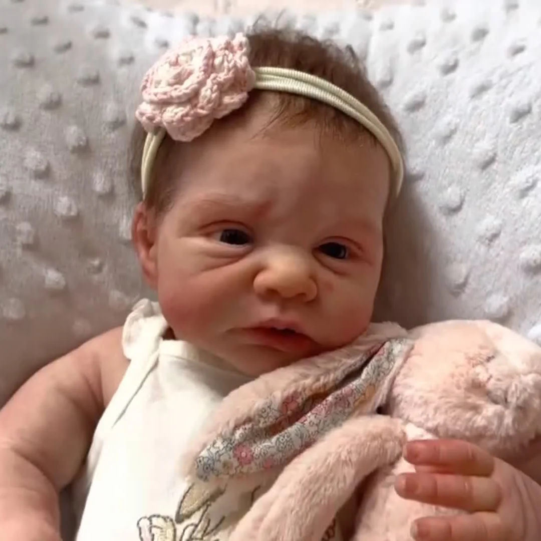 17'' Alva Soft Silicone Realistic Cute Reborn Baby Dolls